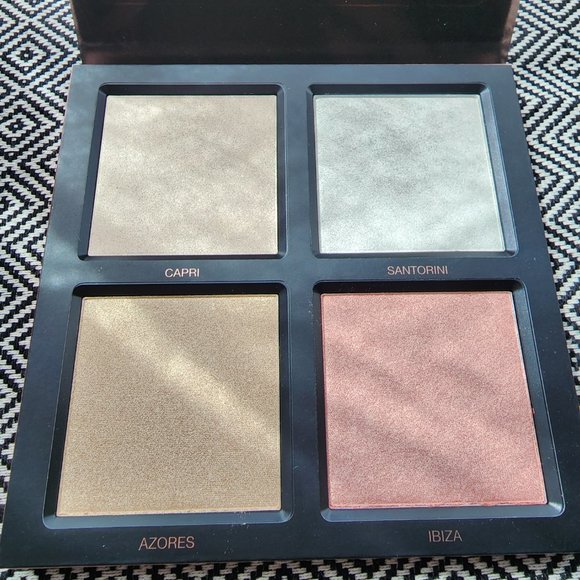 NEW HUDA Beauty 3D Highlighter Palette in Pink Sands - Picture 2 of 4
